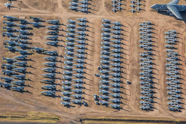 Tucson Usa 2019 Plane Boneyard Tucson 2019 Tucson Arizona Spojené — Stock fotografie