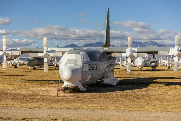 Tucson Usa 2019 Plane Boneyard Tucson 2019 Tucson Arizona Spojené — Stock fotografie