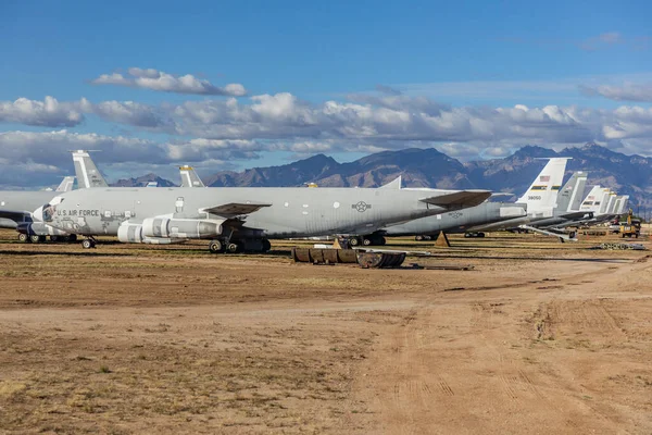 Tucson Yhdysvallat 2019 Plane Boneyard Tucsonissa 2019 Tucsonissa Arizonassa Yhdysvalloissa — kuvapankkivalokuva