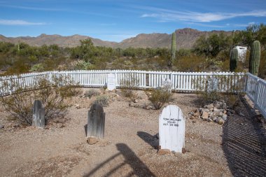 Old Tucson, ABD - 23.11.2019 Arizona 'daki Old Tucson Western Town, 23.11.2019 Tucson, Arizona, ABD