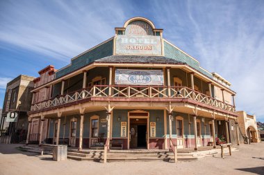 Old Tucson, ABD - 23.11.2019 Arizona 'daki Old Tucson Western Town, 23.11.2019 Tucson, Arizona, ABD