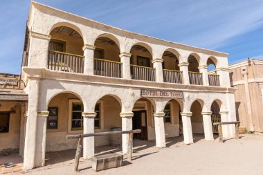 Old Tucson, ABD - 23.11.2019 Arizona 'daki Old Tucson Western Town, 23.11.2019 Tucson, Arizona, ABD