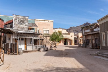 Old Tucson, ABD - 23.11.2019 Arizona 'daki Old Tucson Western Town, 23.11.2019 Tucson, Arizona, ABD