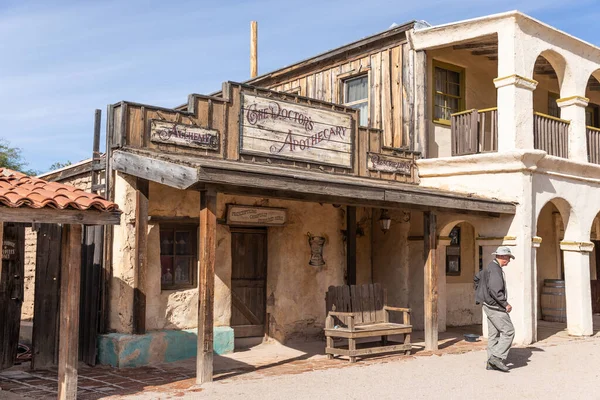 Old Tucson Estados Unidos 2019 Old Tucson Western Town Arizona — Foto de Stock