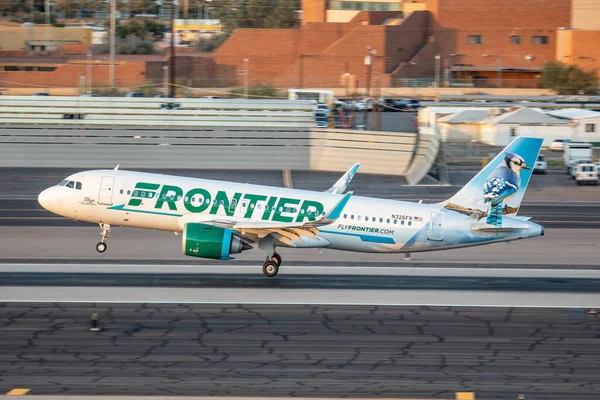 Phoenix Сша 2019 Tail Airbus A320 Phoenix Sky Harbor International — стоковое фото