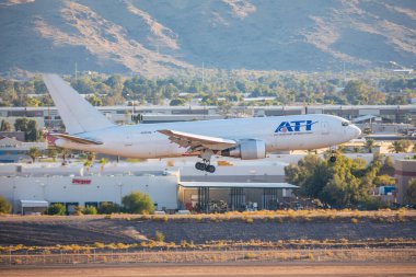 Phoenix, ABD - 23.11.2019 Boeing 737 Phoenix Sky Harbor Uluslararası Havalimanı 23.11.2019, ABD