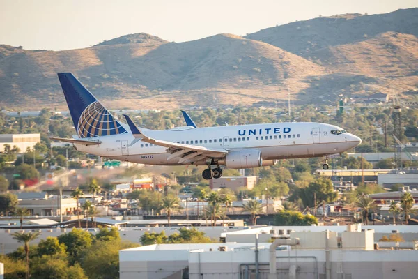 Phoenix Estados Unidos 2019 Boeing 737 Phoenix Sky Harbor International — Fotografia de Stock