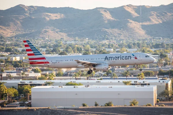 Phoenix Vereinigte Staaten 2019 Airbus A321 Phoenix Sky Harbor International — Stockfoto