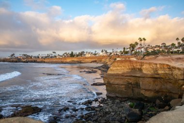 San Diego, ABD - 24.11.2019 Sunset Cliffs, San Diego 24.11.2019, ABD