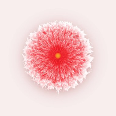 Soyut Pembe çiçek, çiçek.