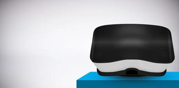 Vita virtuell verklighet headset — Stockfoto