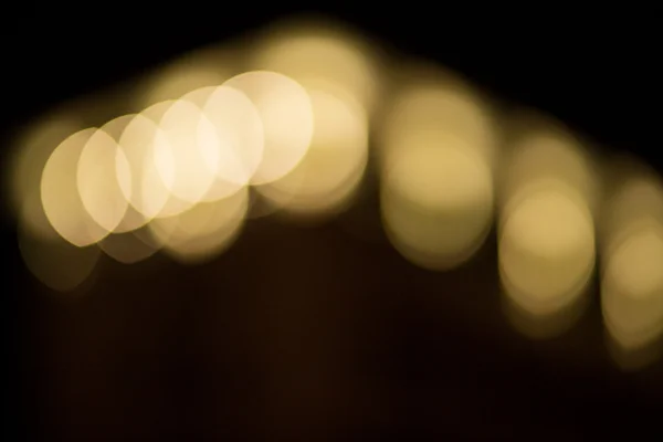 Detail Rozostřeného Světlo Noci — Stock fotografie