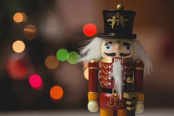 Louskáček hračky vojáka vánoční dekorace — Stock fotografie