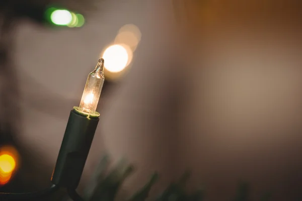 Víla světla během vánoční doby — Stock fotografie