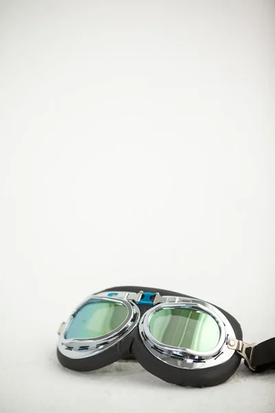 Aviator goggles-fehér háttér — Stock Fotó