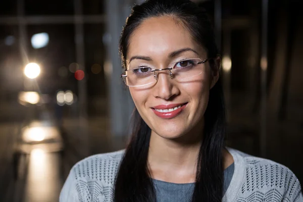 Businesswoman in spectacle at office — Stock Photo, Image