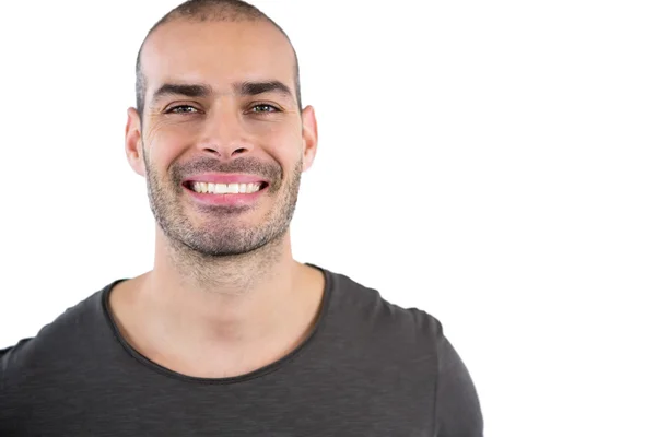 Man smiling against white background — Stock Photo, Image