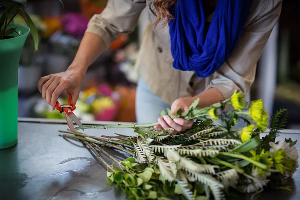 Floristería recorte flor tallo —  Fotos de Stock