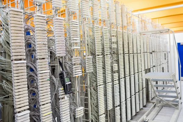 Row of servers rack — ストック写真