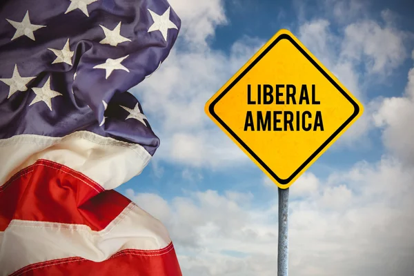 Liberal Amerika'tabelasını — Stok fotoğraf