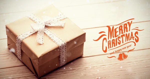 Merry christmas message — Stock Photo, Image