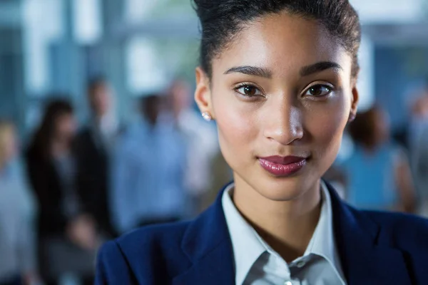 Beautiful businesswoman in office — Stock Photo, Image