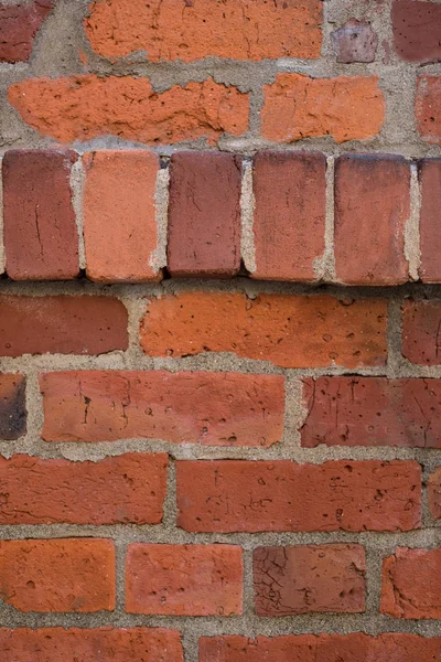 Yeni tuğla duvar arkaplanı — Stok fotoğraf
