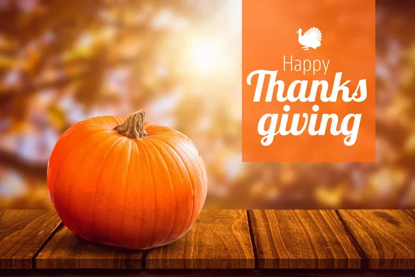 Thanksgiving greeting text — Stock Photo, Image