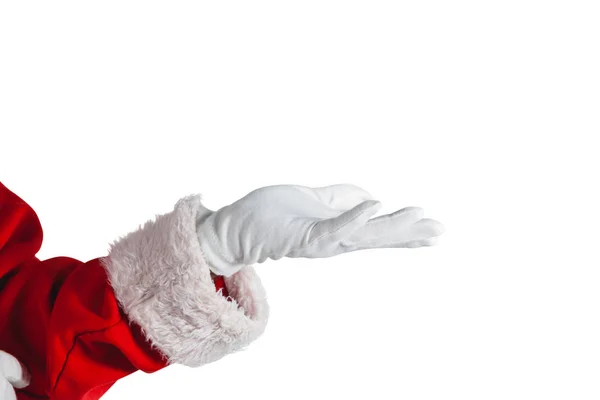 Santa claus making hand gesture — Stock Photo, Image