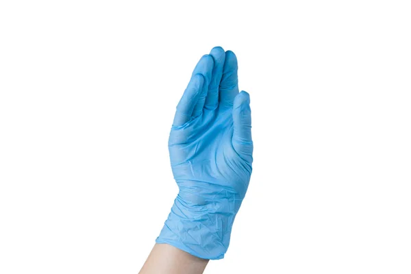 Hand of female scientist conducting an experiment — Stock Photo, Image