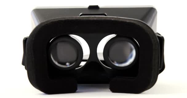 Headset voor virtual reality — Stockvideo