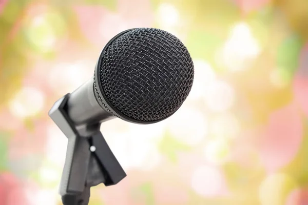 Microphone with stand — Stock Photo, Image