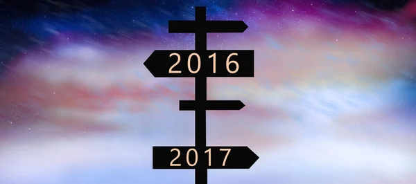 Nowy rok 2017 — Zdjęcie stockowe
