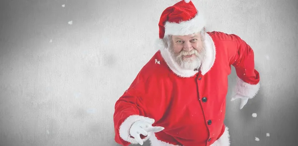 Santa Claus dançando — Fotografia de Stock