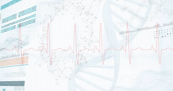 Ilustração do diagrama de genes — Fotografia de Stock