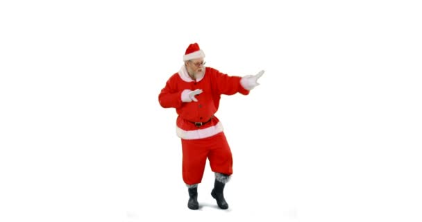 Santa Claus bailando — Vídeos de Stock