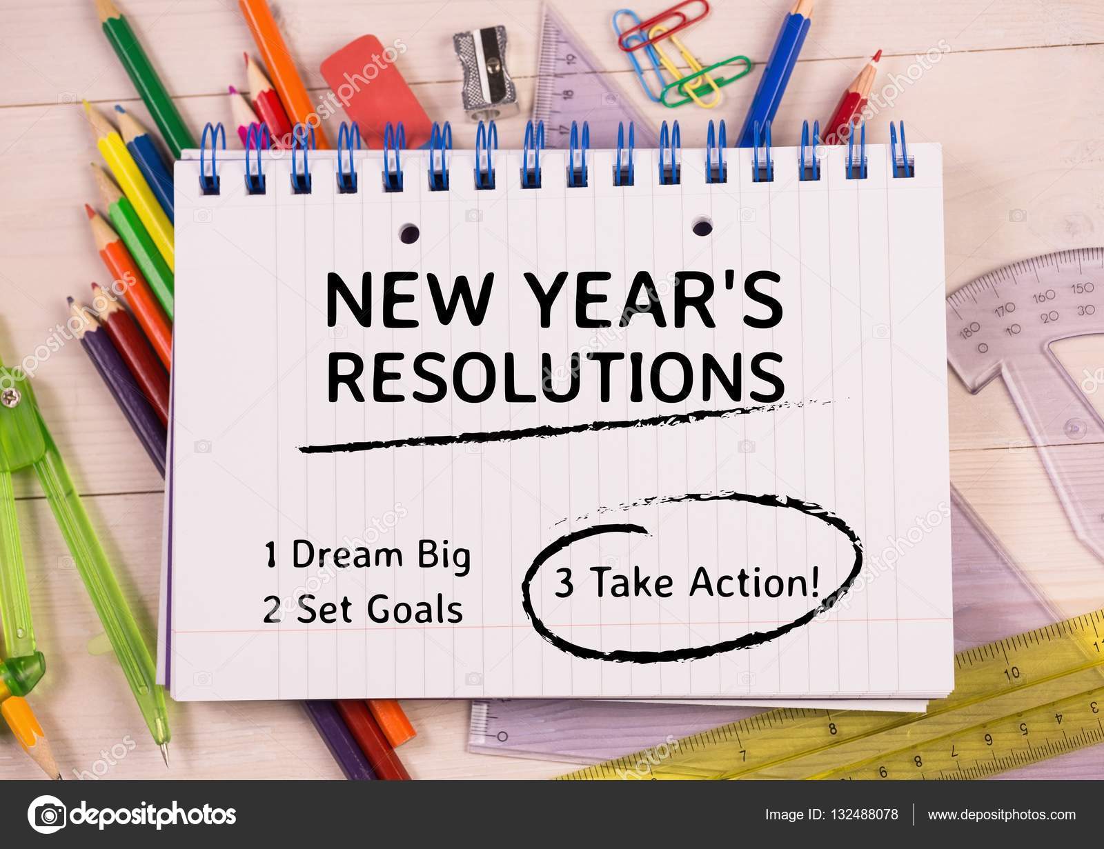 New Year Resolution Clipart