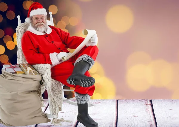 Lista dei desideri di Babbo Natale — Foto Stock