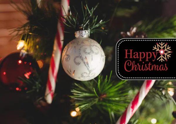 Happy julhälsning — Stockfoto