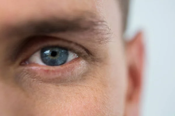 Egy ember szeme közelről — Stock Fotó