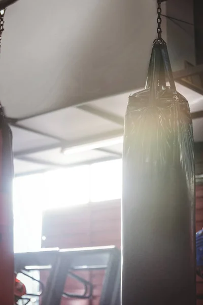 Punching bag hanging — Stock Photo, Image