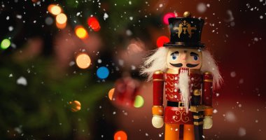 nutcracker toy solider christmas decoration clipart