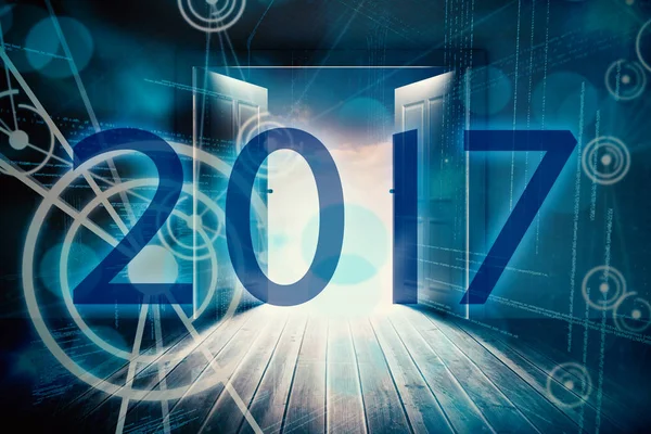 Composite image of 2017 — Stock Photo, Image