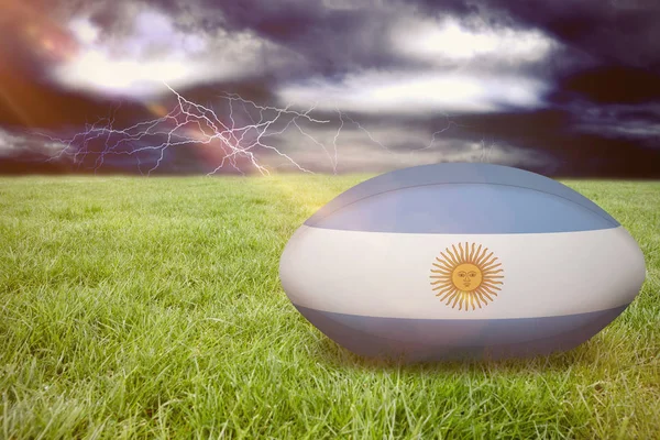 Argentinië rugbybal — Stockfoto