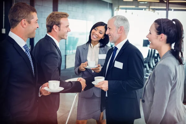 Businesspeople during break time — Stock Photo, Image