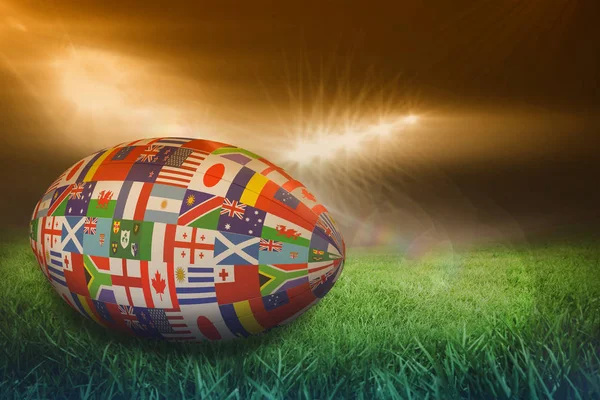 Rugby-WM-Ball — Stockfoto