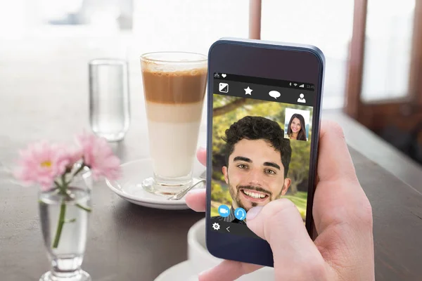 Amici in video chat — Foto Stock