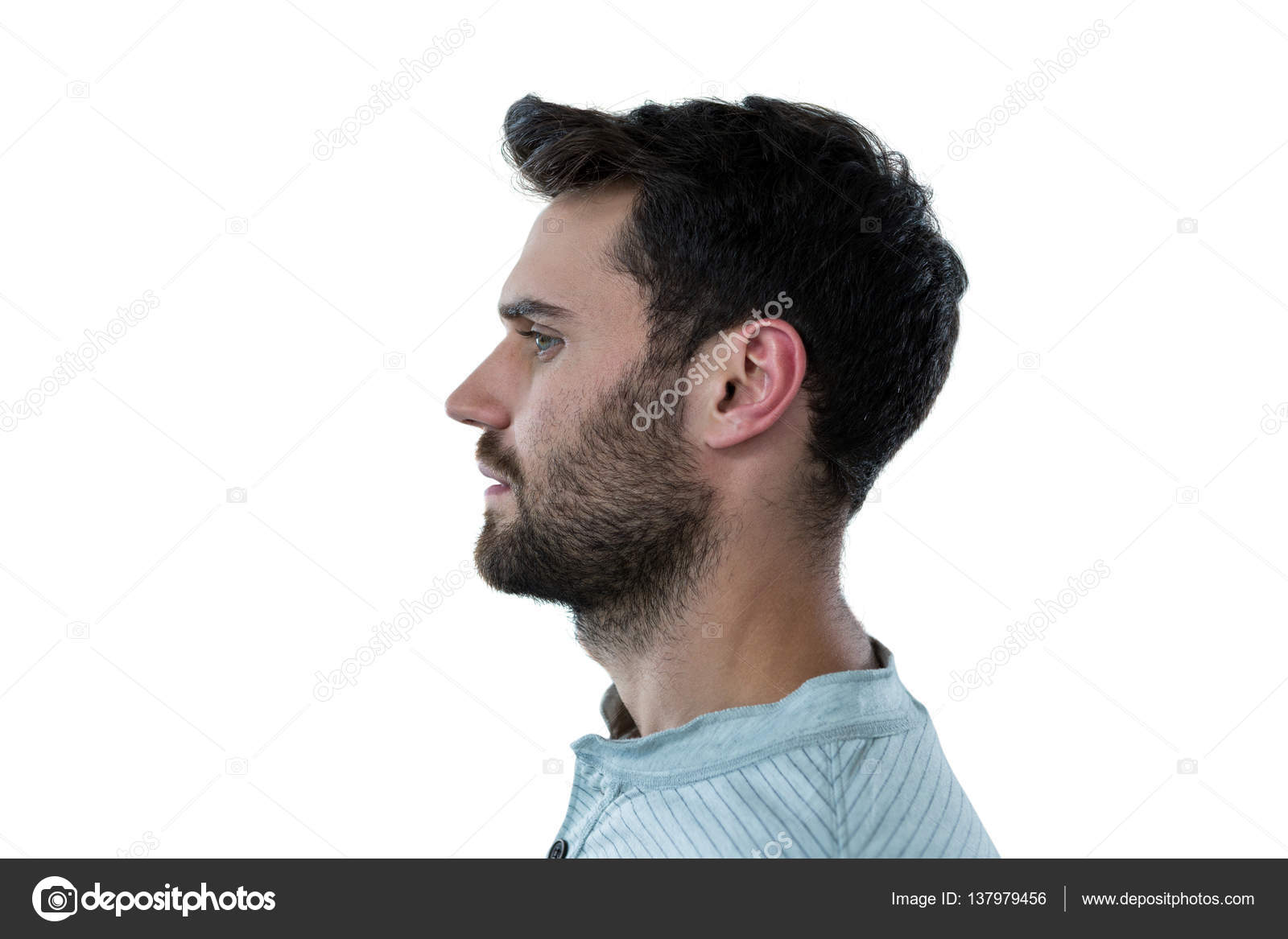 man faces side view - Google Search | Portrait, Side view of face, Male  portrait
