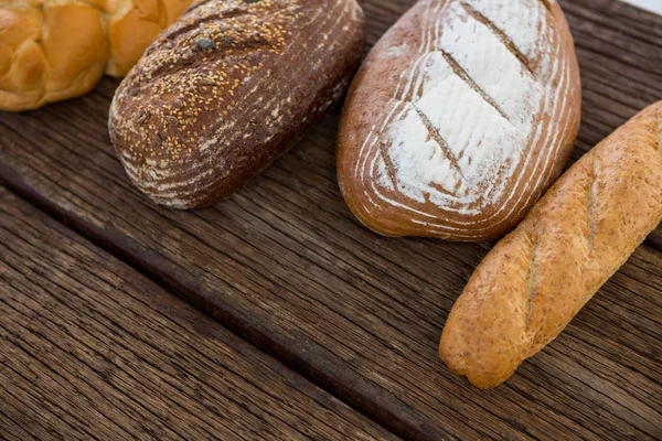 Olika Brödloaves — Stockfoto