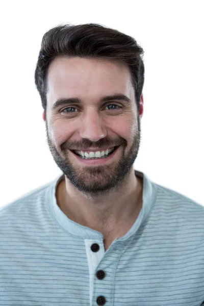 Handsome man smiling — Stock Photo, Image